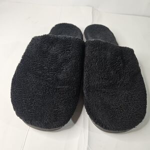 Vionic Indulge Gemma Mule Slippers Slip-On Slide Black Womens Size 9